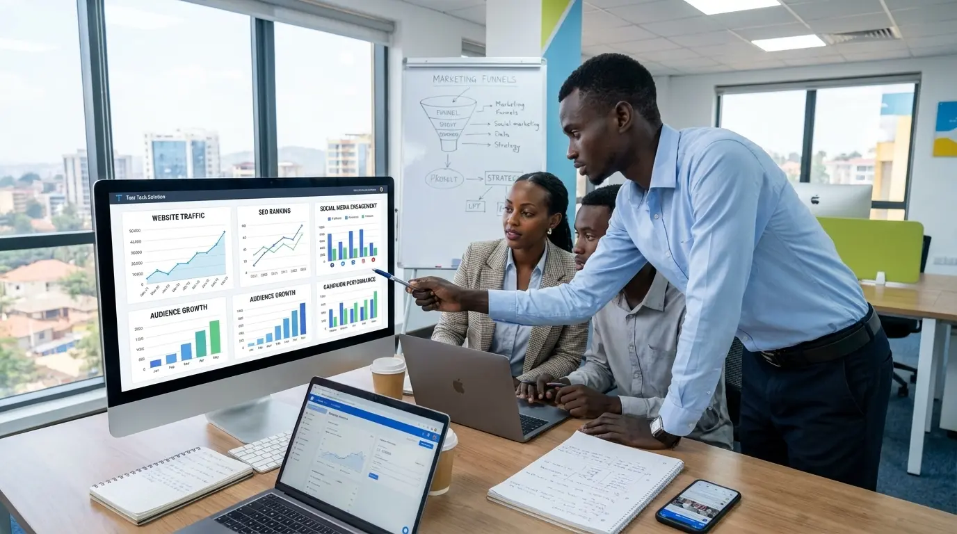 Full-Spectrum Digital Marketing Rwanda - Growth Engineering by Toni Tech Solution